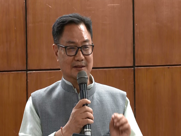 Union Parliamentary Affairs Minister Kiren Rijiju (Photo/ANI)
