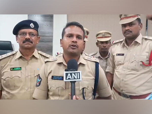 Guntur District SP Sathish Kumar. (Photo/ANI)