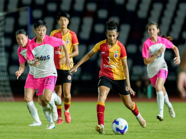 East Bengal players in action. (Photo/AIFF)