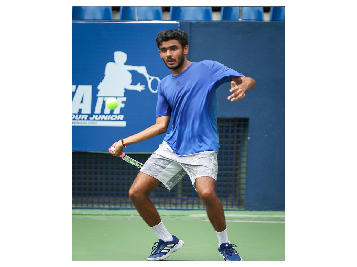 Indian tennis player Om Patel (Photo: KSLTA)