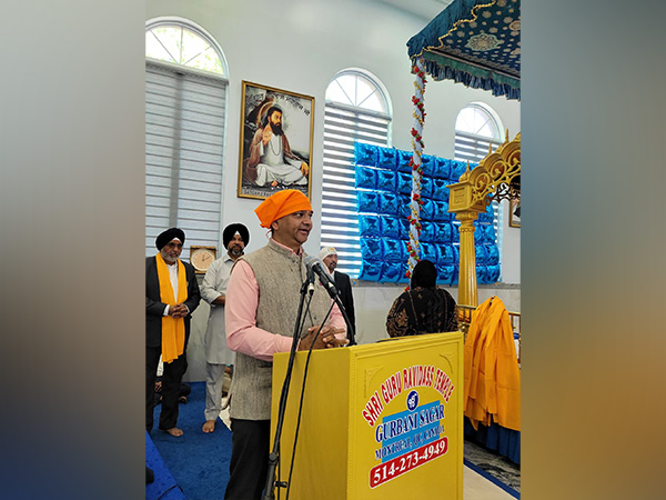 Indian High Commission officials to Canada attends Nagar Kirtan (Image: X@HCI_Ottawa)