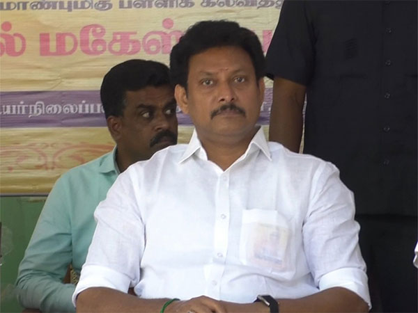 Tamil Nadu School Education Minister Anbil Mahesh Poyyamozhi (Photo/ANI)