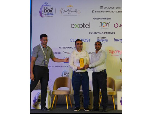 Herbalife India being honored with the prestigious Sustainable Supply Chain Award