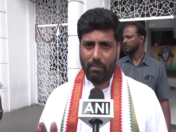 Congress MP Mandadi Anil Kumar Yadav(Photo/ANI)