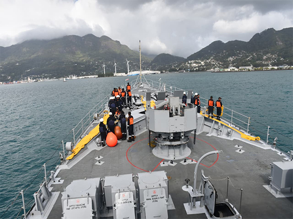 INS Tir, INS Shardul, and CGS Sarathi arrived at Port Victoria (Photo/ Indian Navy)