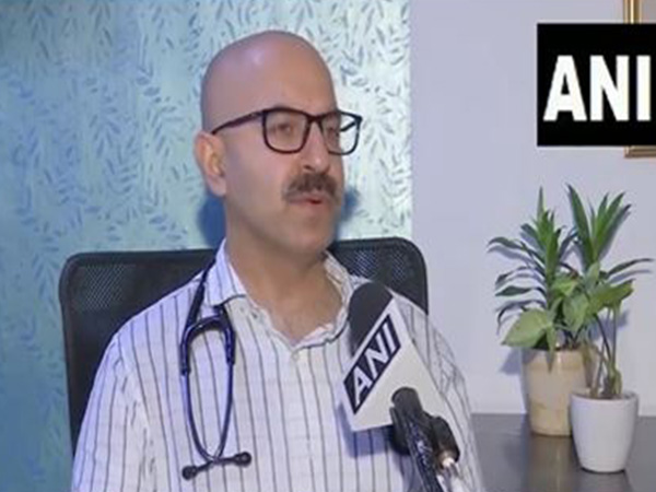 Dr Jatin Ahuja, Infectious Diseases Specialist at Apollo Hospital (Photo/ANI)