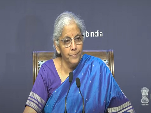 Union Finance Minister Nirmala Sitharaman (Photo/ANI)