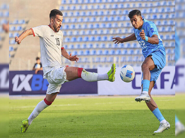 India and Afghanistan in action. (Photo: AIFF Media)