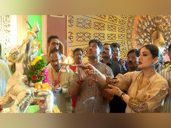 Raveena Tandon (Image source/ANI)