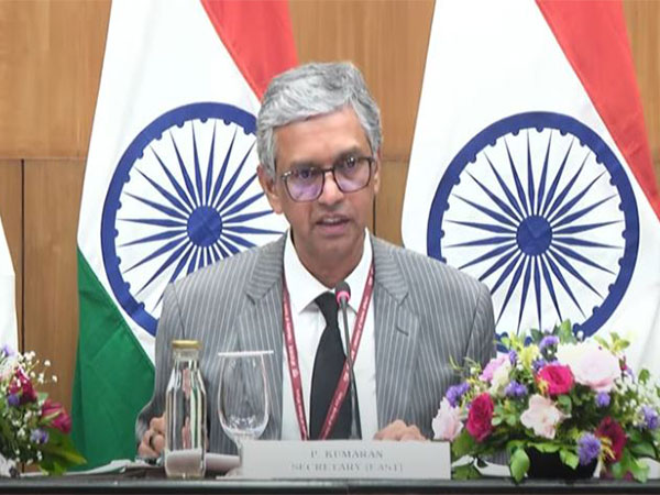 P Kumaran, Secretary (East) (Photo/ MEA India YouTube)
