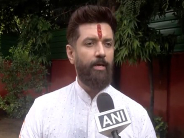 Union Minister Chirag Paswan (Photo/ANI)