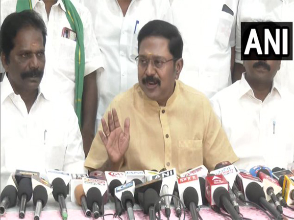  Amma Makkal Munnettra Kazagam chief TTV Dhinakaran (Photo/ANI)