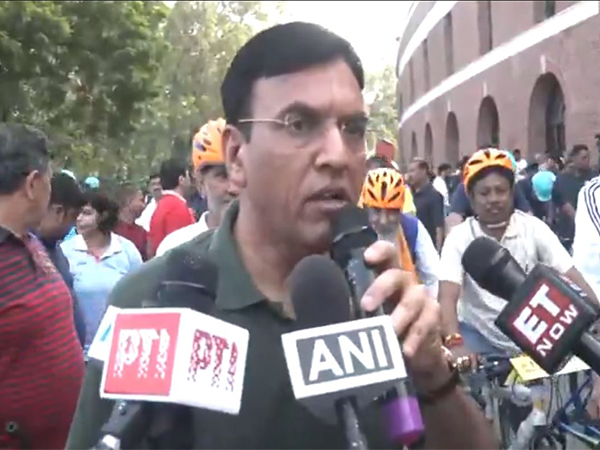 Union Minister of Youth Affairs and Sports Mansukh Mandaviya (Photo/ANI)