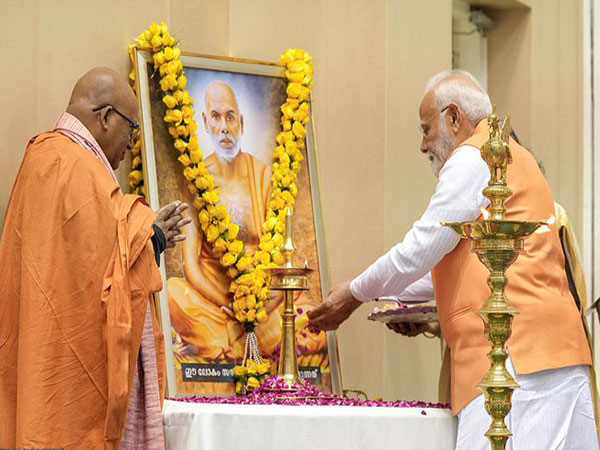 PM Narendra Modi pays tribute to Sree Narayana Guru on his birth anniversary (Photo/X/@narendramodi)