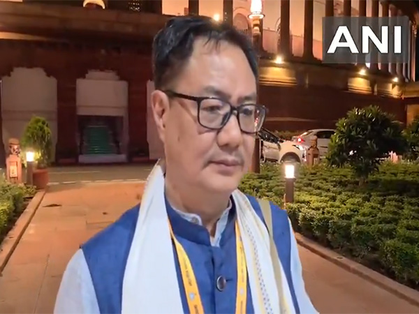 Parliamentary and Minority Affairs Minister Kiren Rijiju (Photo/ANI)