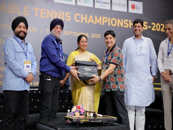 Delhi CM Rekha Gupta inaugurates second edition of National Ranking Table Tennis Championship (Photo: X/@gupta_rekha)