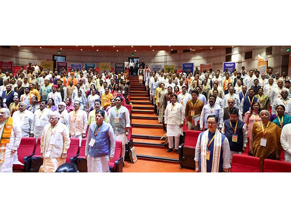 BJP MPs attend the Sansad Karyashalaya in Delhi (Photo/X@narendramodi)