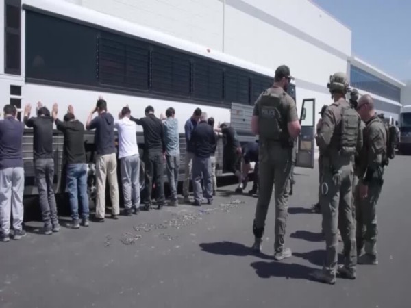 Arrest of workers from the Hyundai plant in Georgia (Photo/ Reuters)
