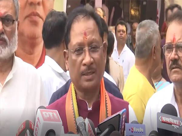 Chhattisgarh Chief Minister Vishnu Deo Sai (Photo/ANI)