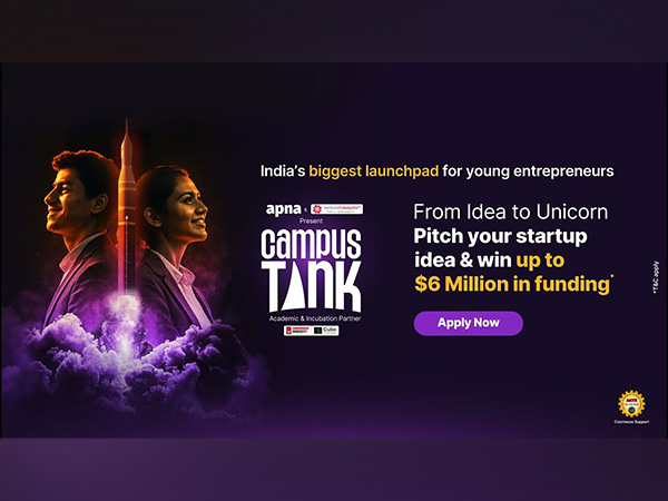 Apna.co Launches Campus Tank Nationwide with $6 Million Funding Pool for India's Young Entrepreneurs