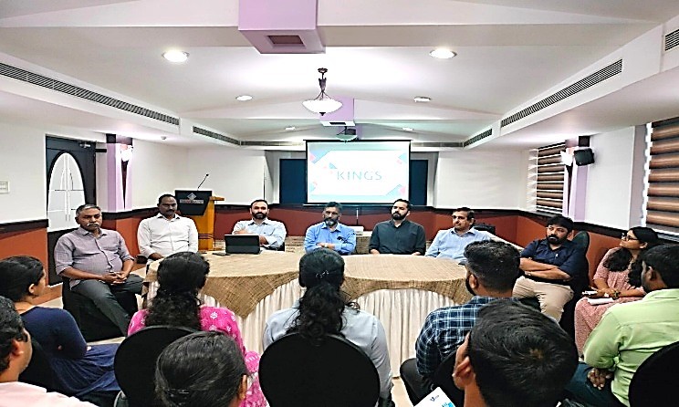Joint Management of Kings Infra and Sri Aqua Seafoods addressing the key members of both Companies