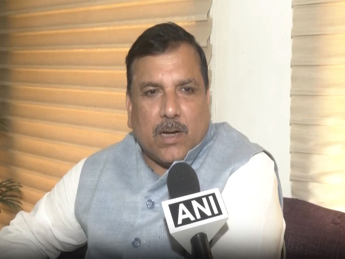 AAP MP Sanjay Singh. (Photo/ANI)