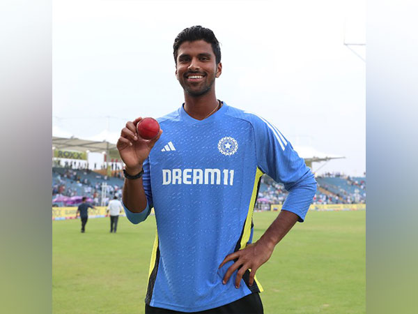 Washington Sundar. (Photo: @BCCI X)
