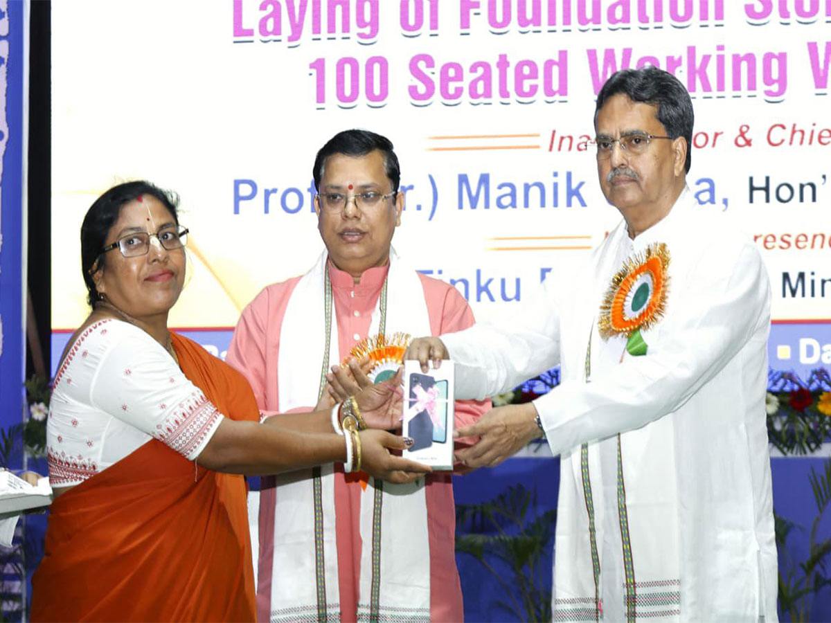 Tripura CM Saha inaugurates 14 development projects (Photo/X @DrManikSaha2