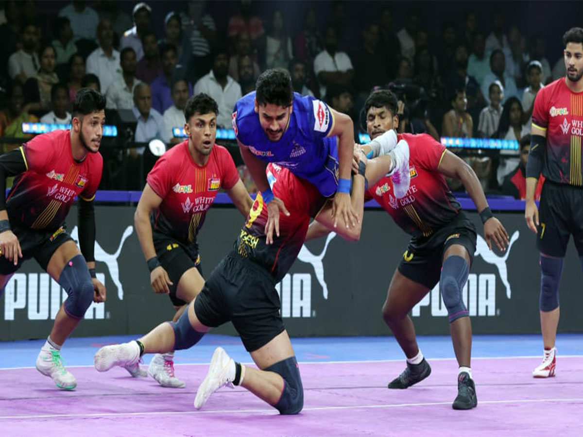 A visual from the match. (Photo: PKL)