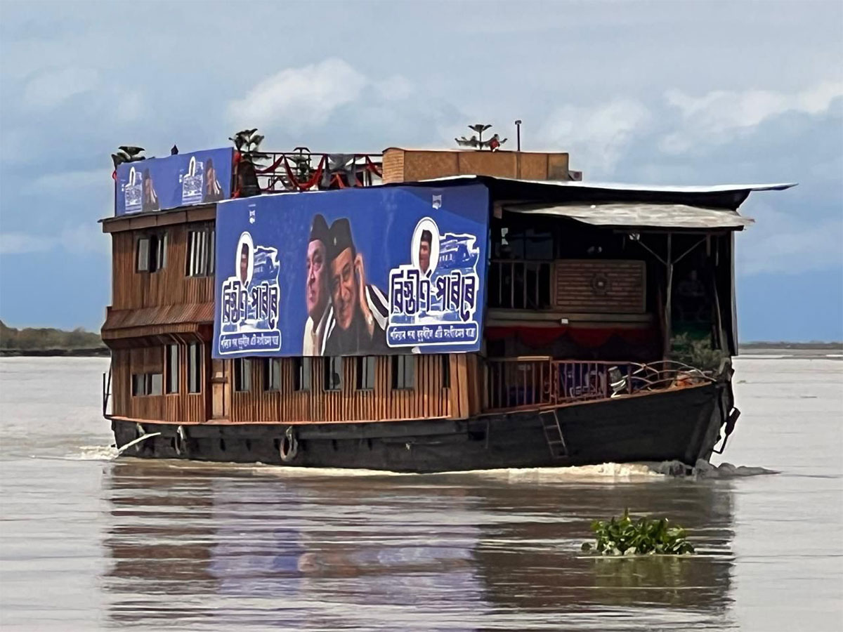 Inland Waterways Authority of India launched "Bistirna Parore: A Musical Voyage from Sadiya to Dhubri" (Photo/X/@IWAI_ShipMin)