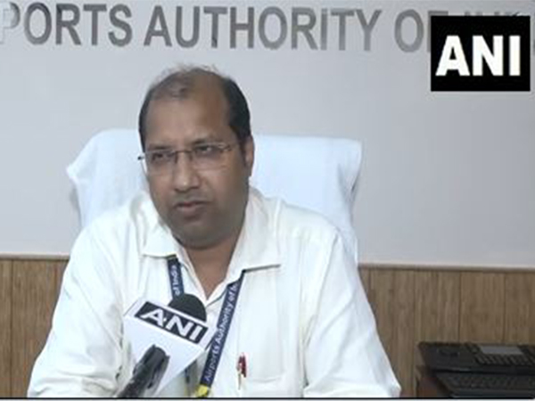 Kangra Airport Director Dhirendra Singh (Photo/ANI)