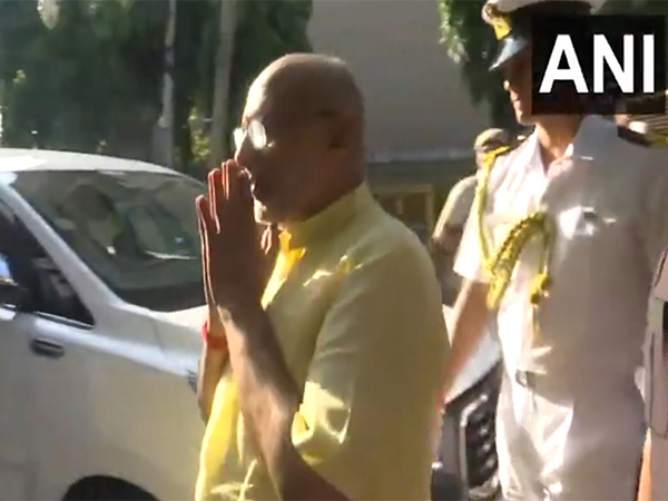 NDA's VP candidate and Maharashtra Governor CP Radhakrishnan (Photo/ANI)