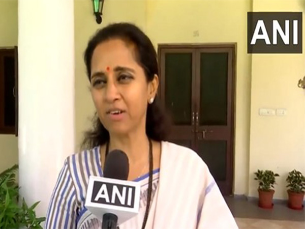 Nationalist Congress Party (Sharadchandra Pawar) MP Supriya Sule  (Photo/ANI)