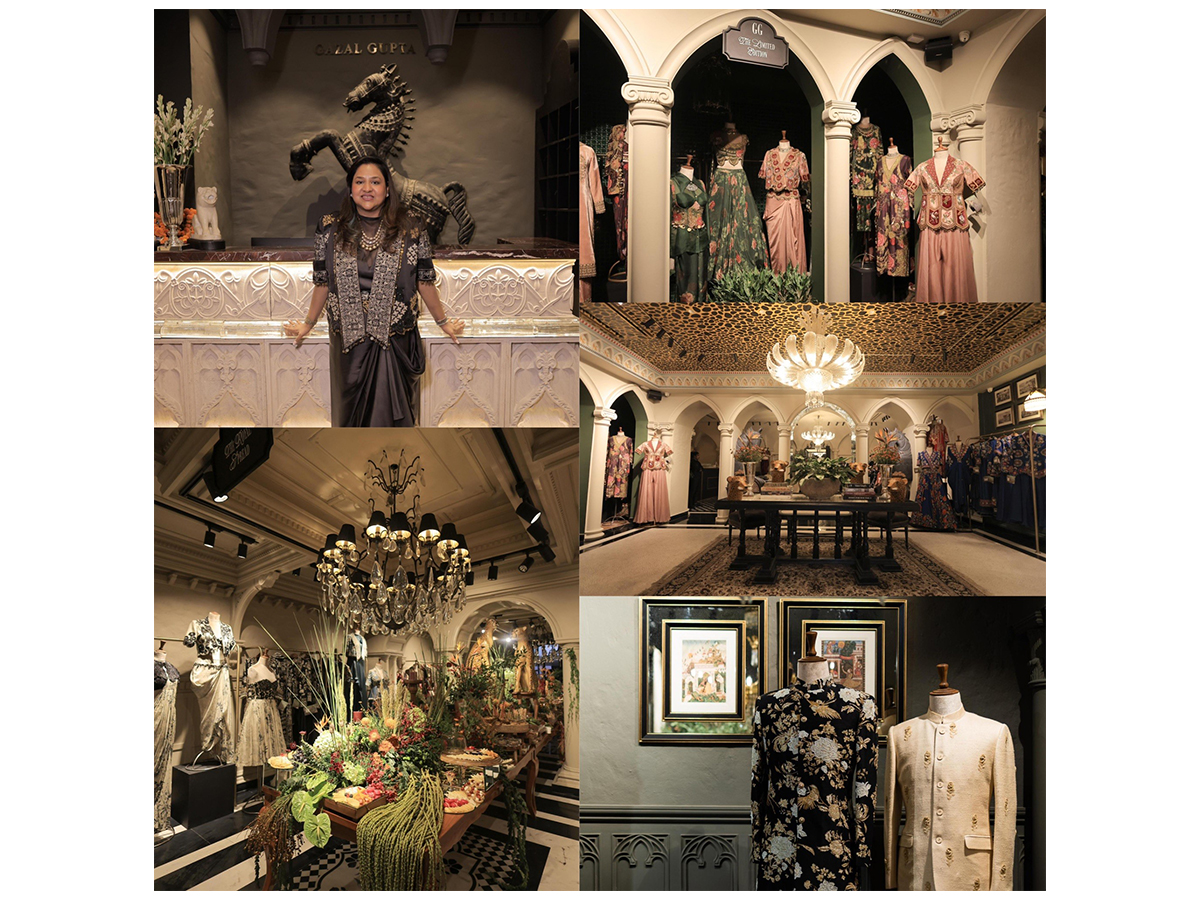 Designer Gazal Gupta unveils her grand new flagship store at Dhan Mill, New Delhi