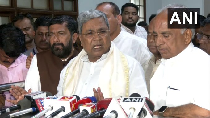 Karnataka Chief Minister Siddaramaiah (Photo/ANI)