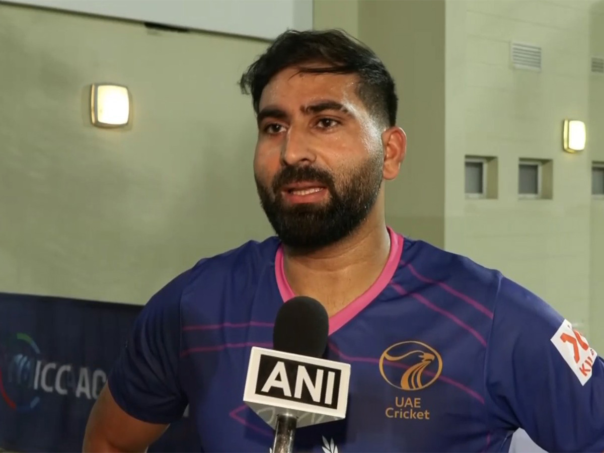 UAE skipper Muhammad Waseem (Photo: ANI) 