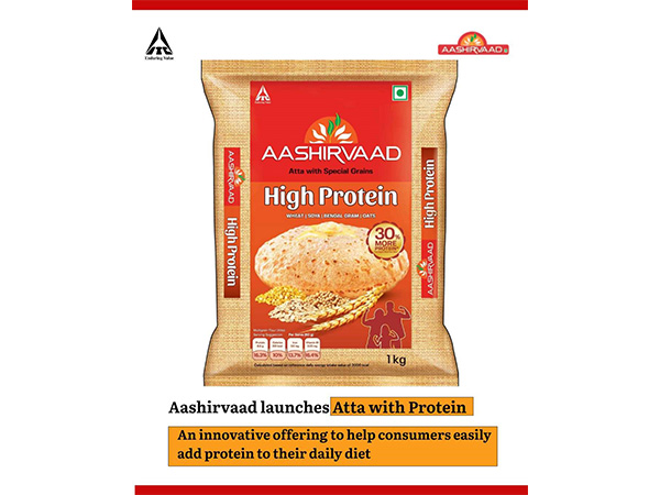 ITC Aashirvaad Launches Atta with High Protein - Just 3 Rotis Fulfill ~25% of Daily Protein Requirement
