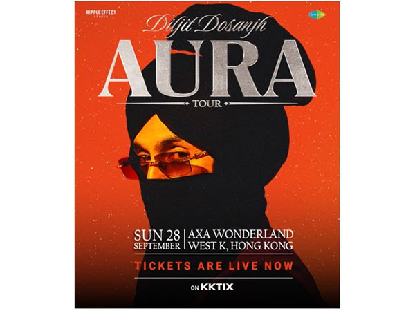 Diljit Dosanjh's Aura Tour arrives at AXA Wonderland, Hong Kong on Sept 28, 2025, offering Indian fans an exceptional blend of music, culture, and travel