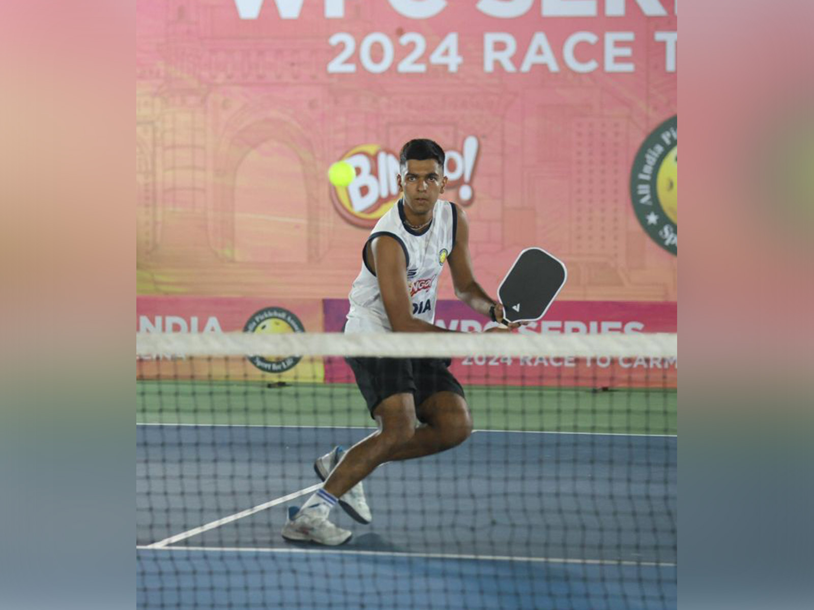 Player in action during National Pickleball Championship 2024 (Image: AIPA)