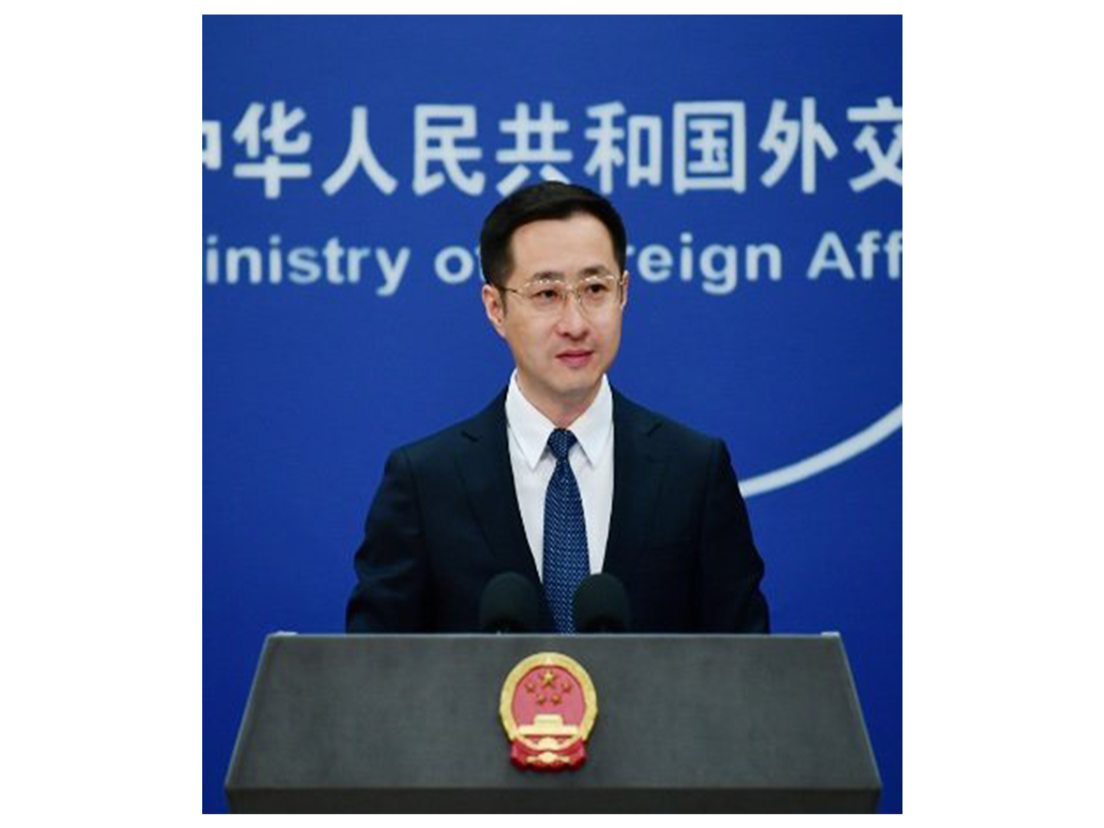 Lin Jian, Spokesperson of Ministry of Foreign Affairs of China (Photo/ X@SpoxCHN_LinJian)