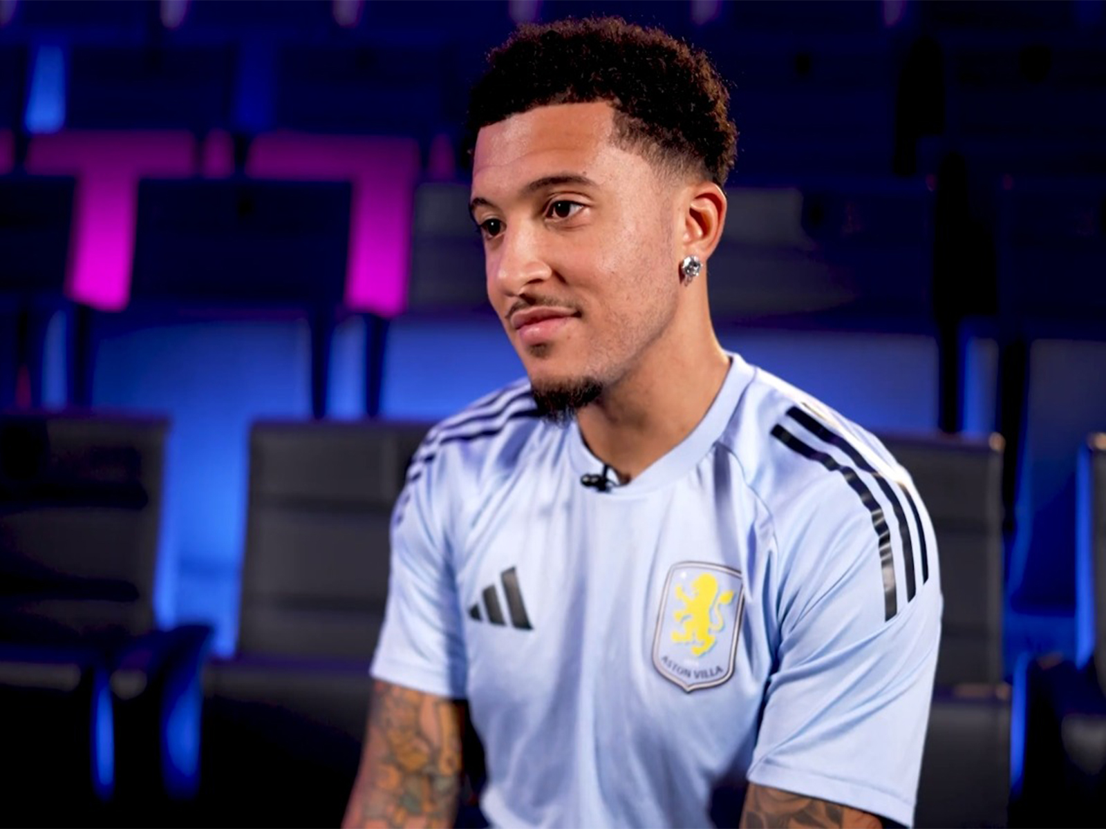 Aston Villa winger Jadon Sancho (Photo: JioHotstar)