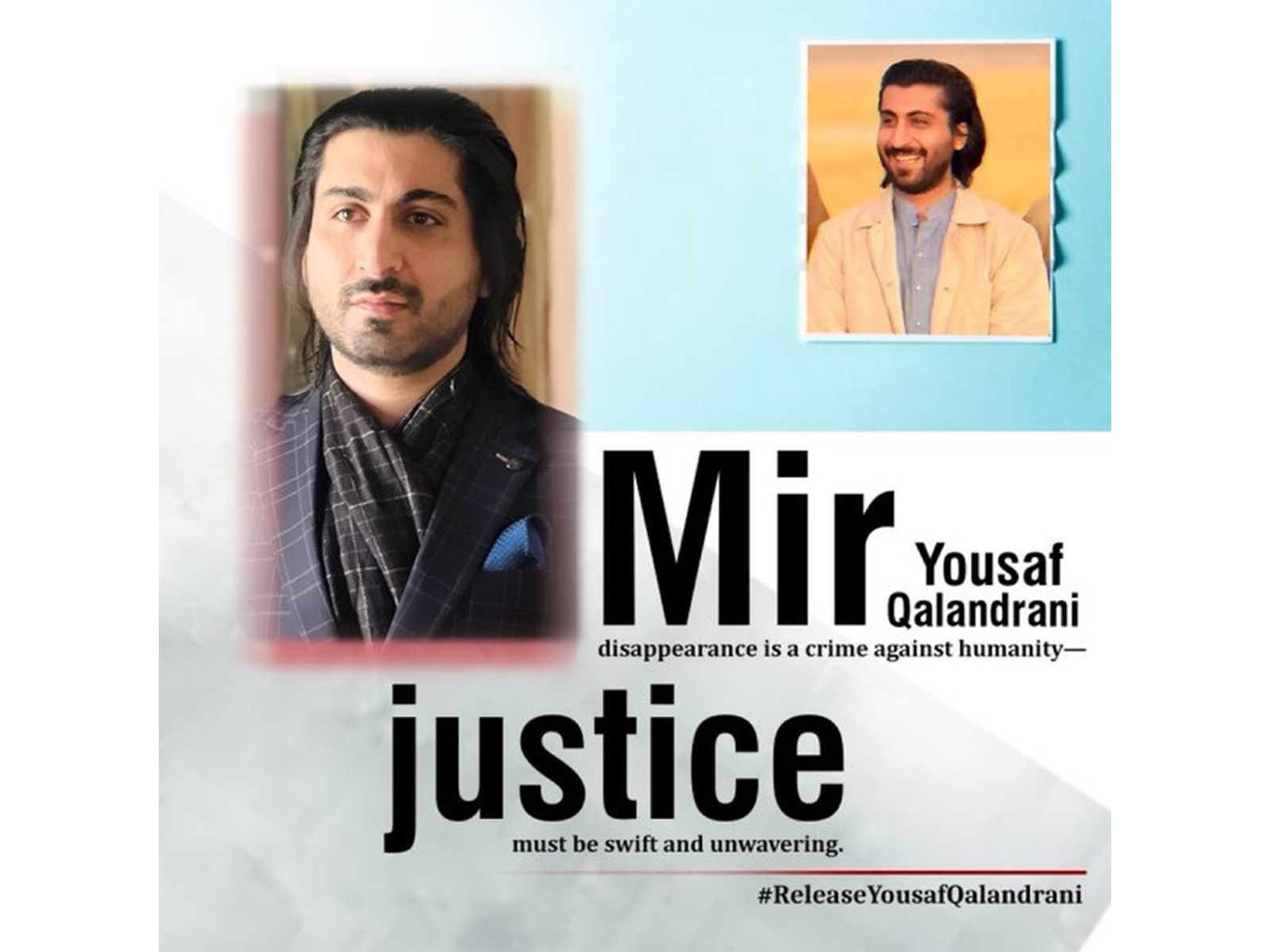 Generations lost: Qalandrani family highlights Balochistan's enforced disappearance crisis (Image: X/SammiBaluch)