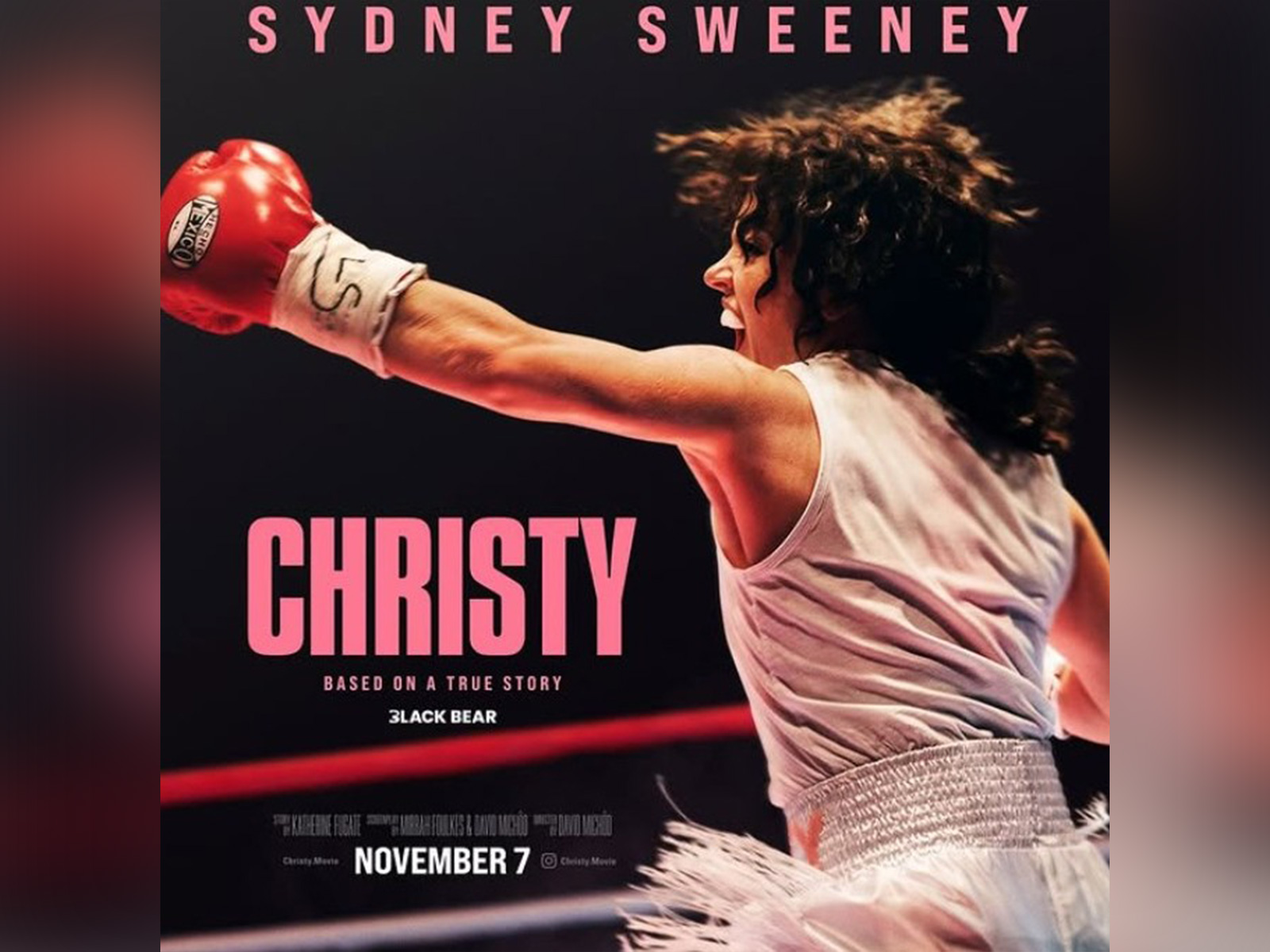 'Christy' (Image source: Instagram/ @sydney_sweeney)