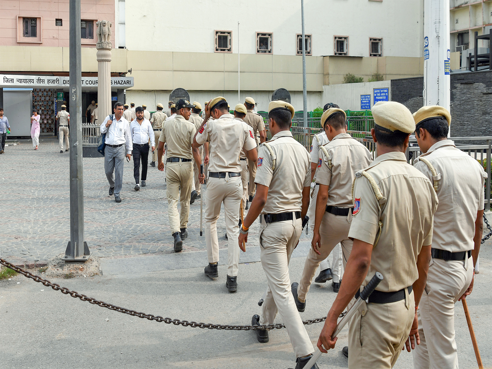 A visual from Delhi's Tis Hazari Court (File Photo/ANI)