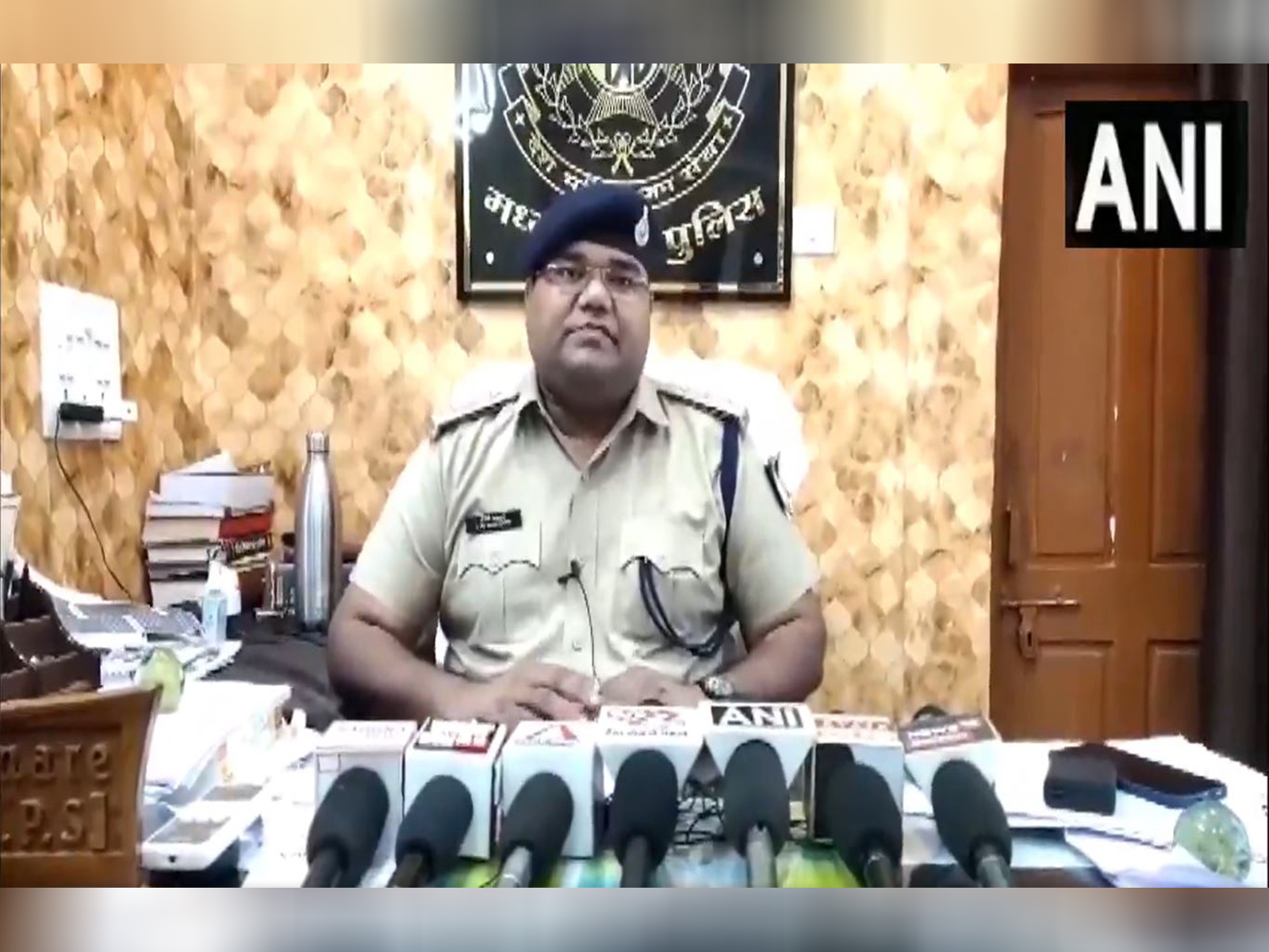 Ajay Waghmare, Sub-divisional police officer Sendhwa (Photo/ANI)