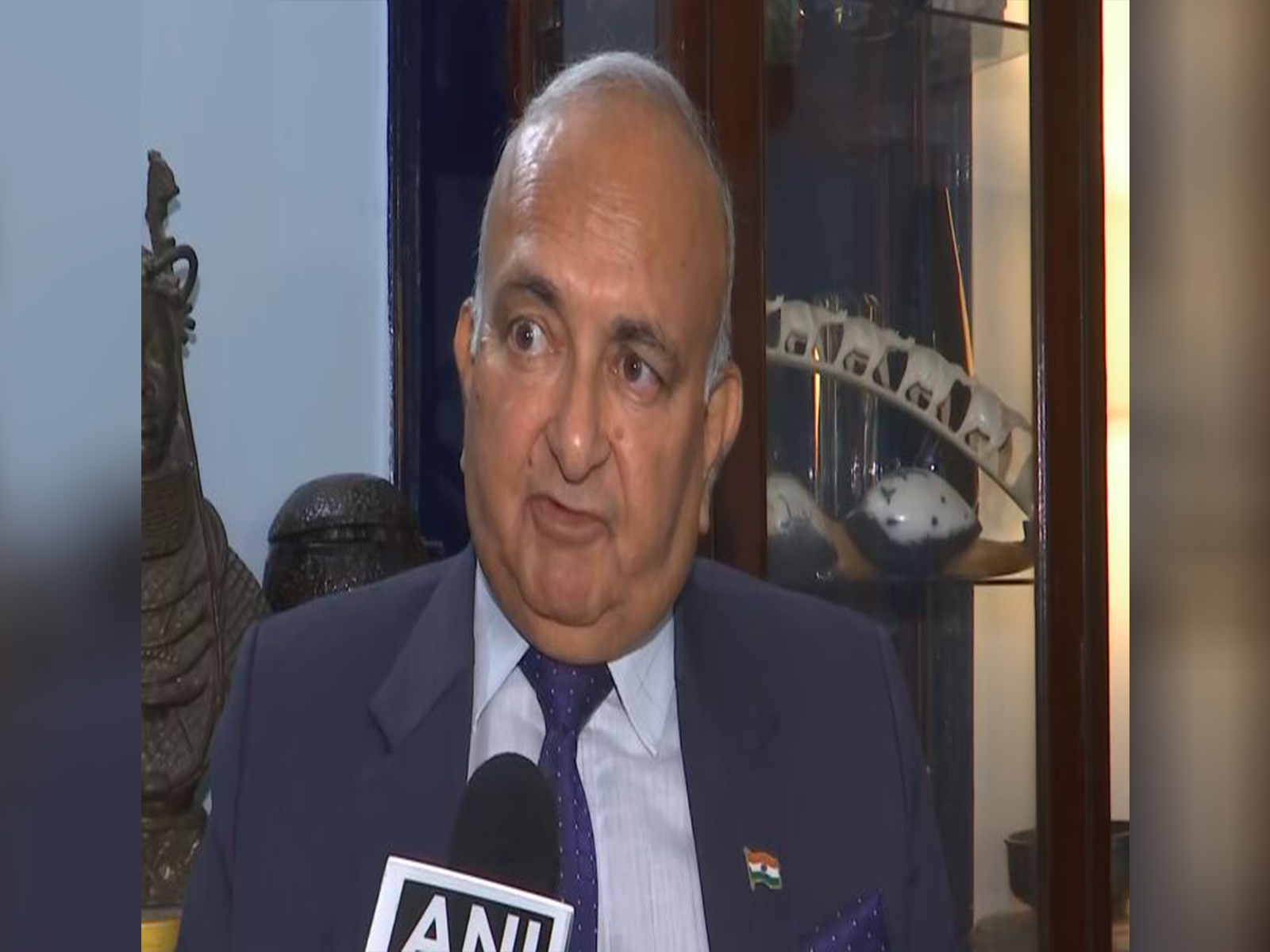 Former Indian diplomat Mahesh Sachdev (Photo/ANI)