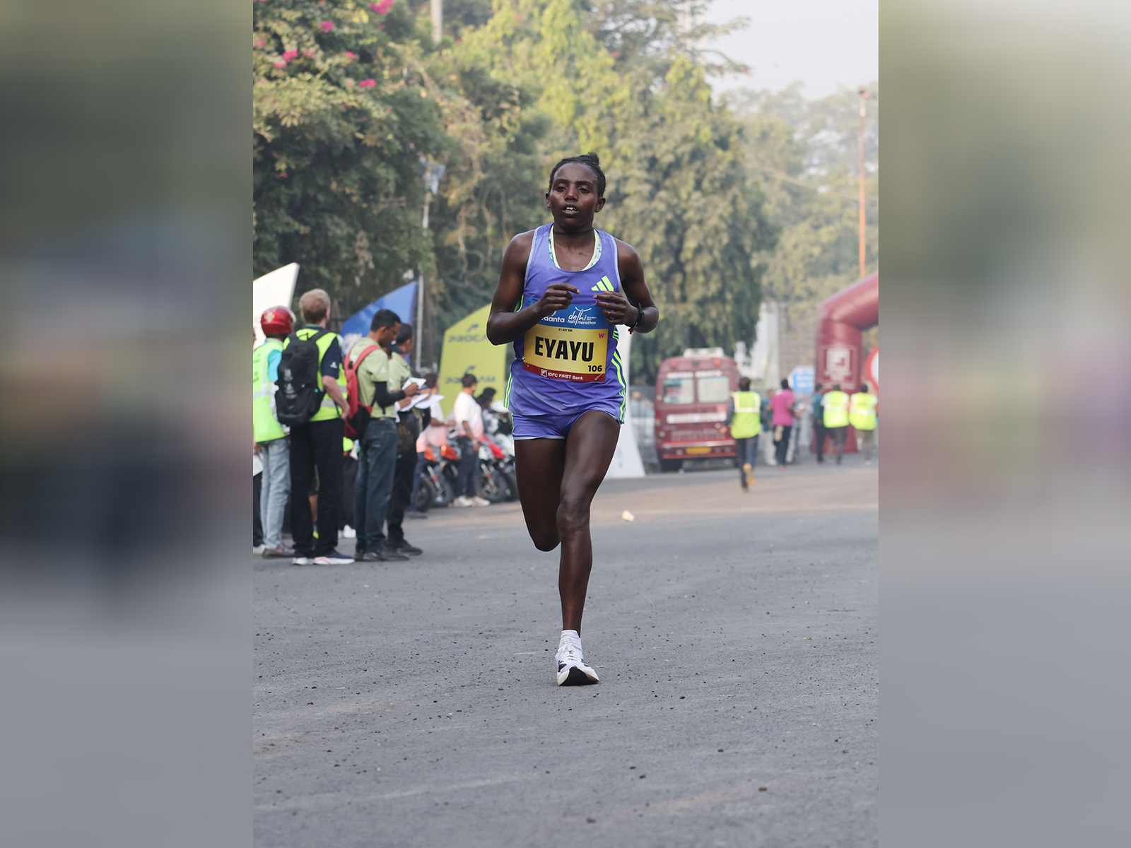 Defending champion Alemaddis Eyayu. (File Photo/ANI)