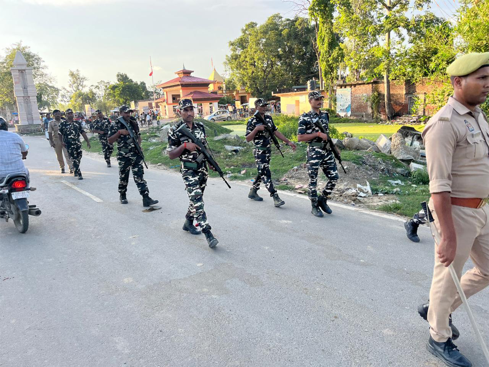 Sashastra Seema Bal at India-Nepal border (Photo: @SSB_INDIA) 
