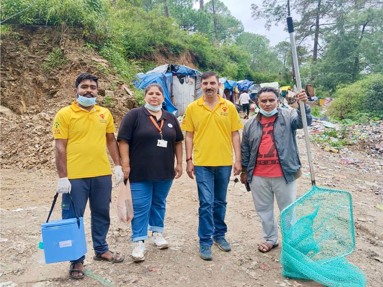 Mass Anti-Rabies Vaccination Drive conducted in Shimla (Photo/ANI) 