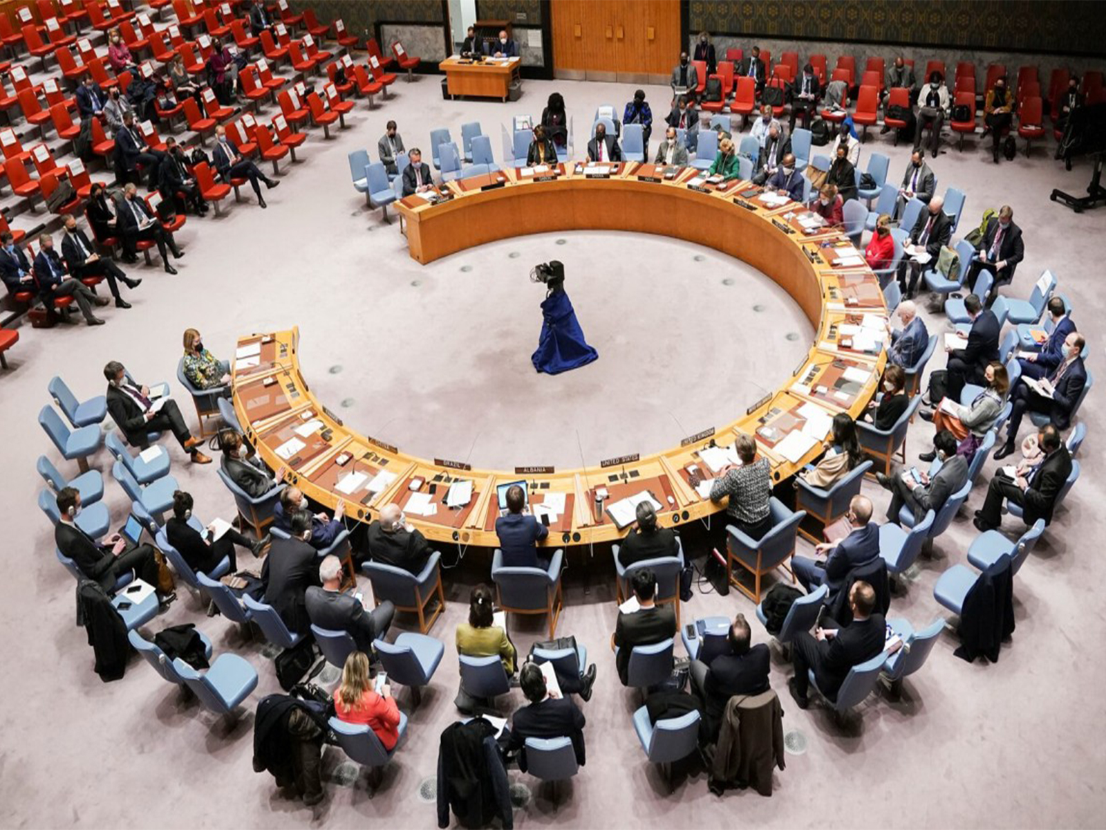 A general view of the United Nations Security Council meeting at UN Headquarters in New York City, U.S (File Photo/Reuters)